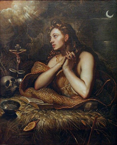 Domenico Tintoretto The Penitent Magdalene China oil painting art